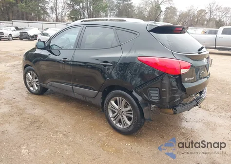 2014 Hyundai Tucson Se z USA, uszkodzony, nr VIN KM8JU3AGXEU858223
